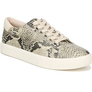 Sam Edelman Low Top Sneakers in Snake NWT!